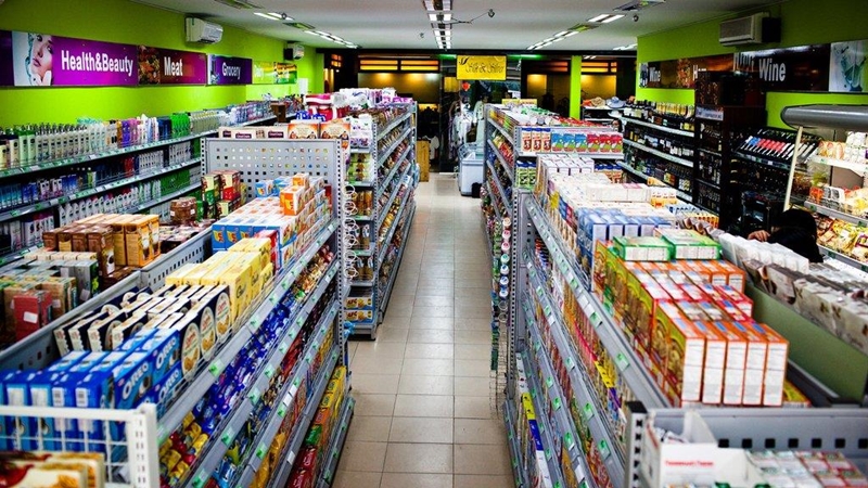 Supermarket in Hue city