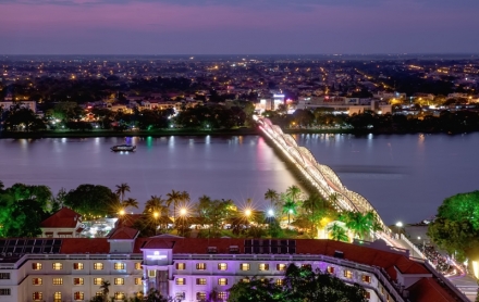 Night life in Hue city - thing to do in Hue
