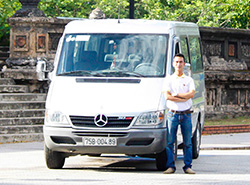 my son Hoi An- mercerders-ben for Private Cars
