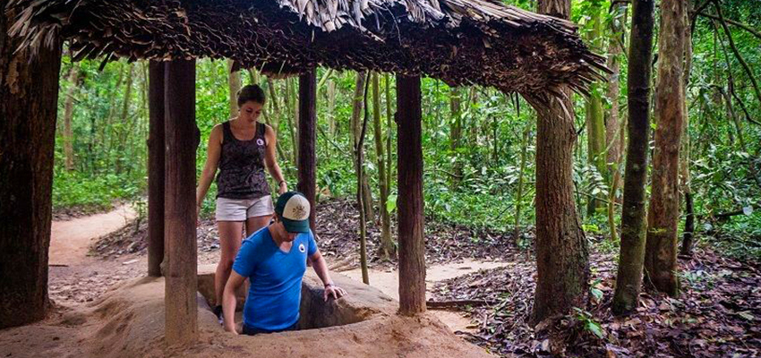 cu chi tunnels tour from ho chi minh city
