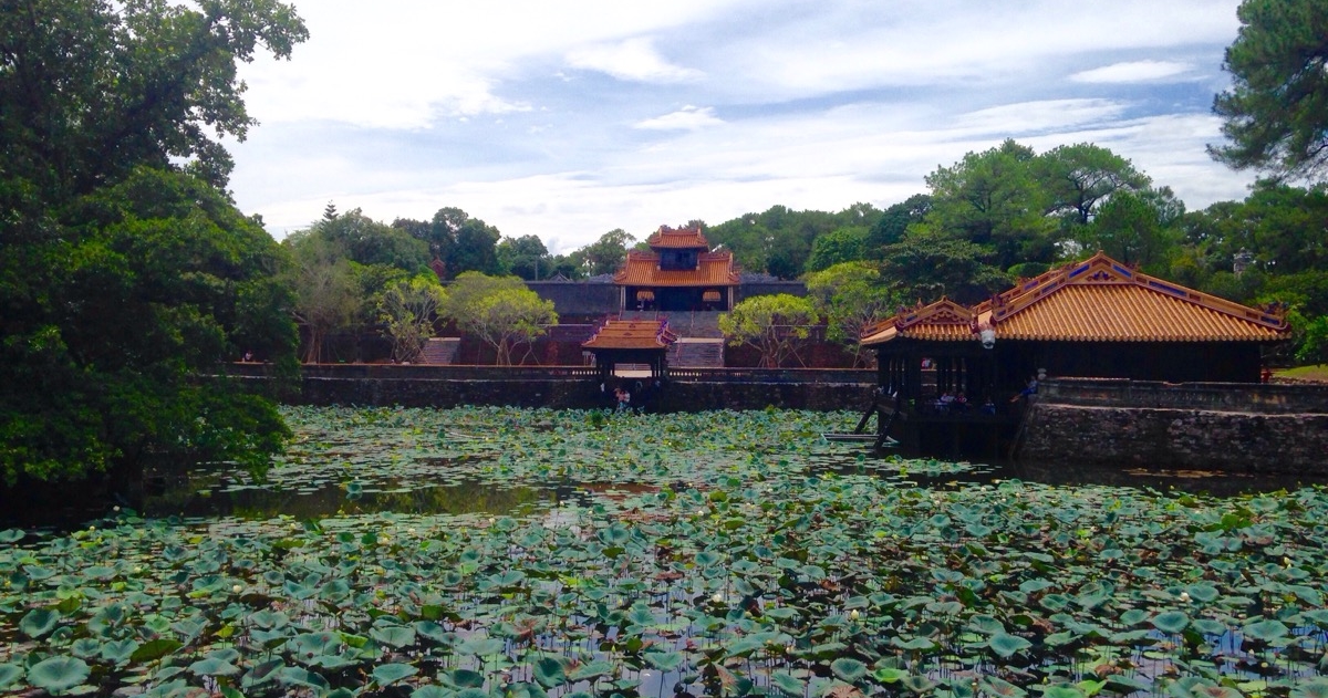 tu duc tomb front view- hue travel guide